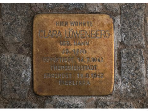 Stolperstein Clara Löwenberg