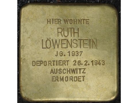 Ruth Löwenstein - Sächsische Straße 48