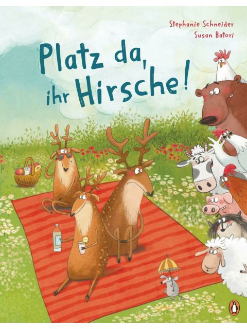 Buchcover: Platz da, ihr Hirsche!