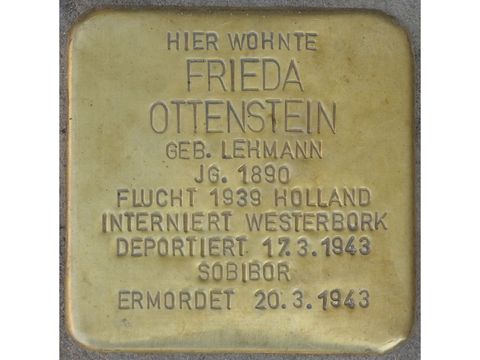 Stolperstein Frieda Ottenstein