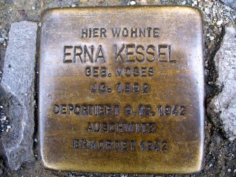 Stolperstein für Erna Kessel