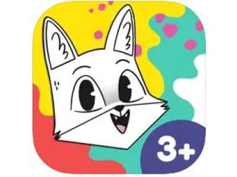 App: Ausmalen mit Fuchs & Schaf