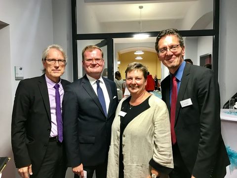 Dr. Matthias Kollatz-Ahnen, Wolfgang Schyrocki, Sabine Smentek, Christian Gaebler