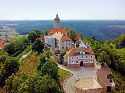 Blick auf die Leuchtenburg