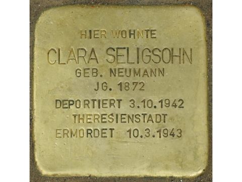 Stolperstein Clara Seligsohn