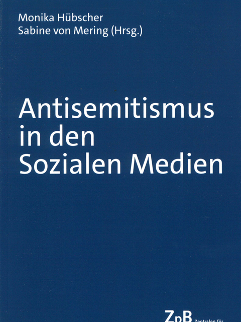 Cover Antisemitismus in den Sozialen Medien