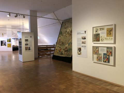 Blick in Ausstellung „Ingeborg Meyer-Rey. Porträt einer Künstlerin“