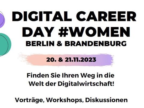 Digital Career Day #women 2023 Logo