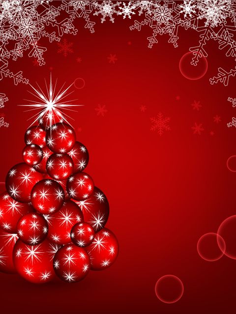 Christmas vector backdrop