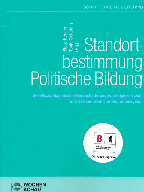 Deckblatt Standortbestimmung Politsche Bildung