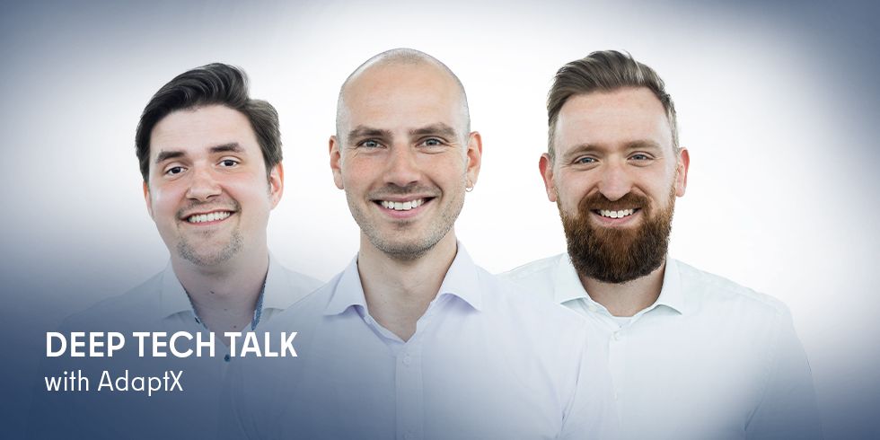 Deep Tech Talk mit AdaptX Systems GmbH Header EN