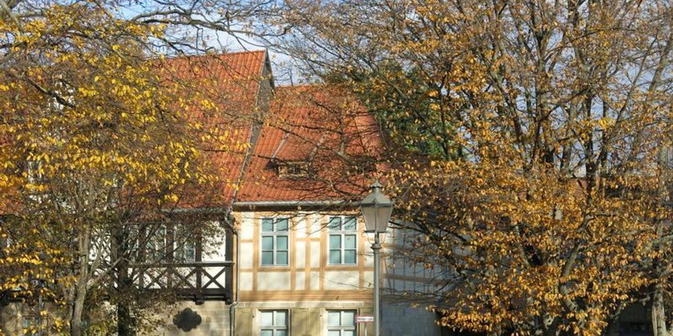 Blick auf das Gleimhaus in Halberstadt