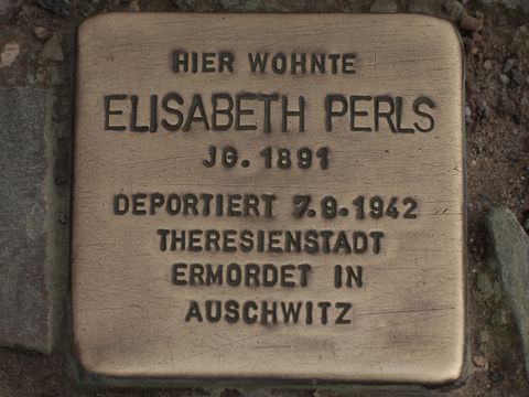 Stolperstein Elisabeth Perls