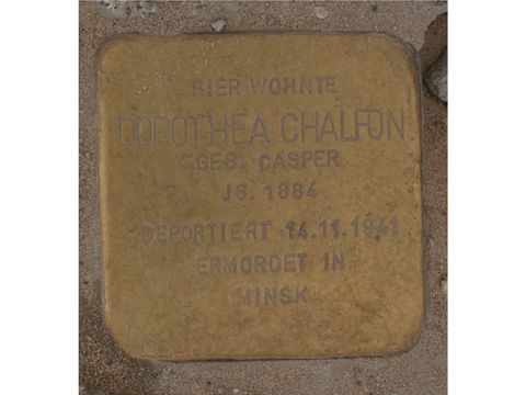 Stolperstein Dorothea Chalfon