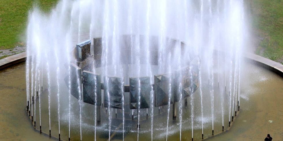 Brunnen auf dem Strausberger Platz