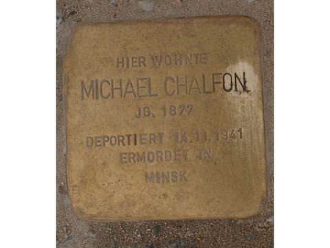 Stolperstein Michael Chalfon