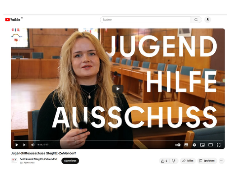 Erklärvideo Jugendhilfeausschuss