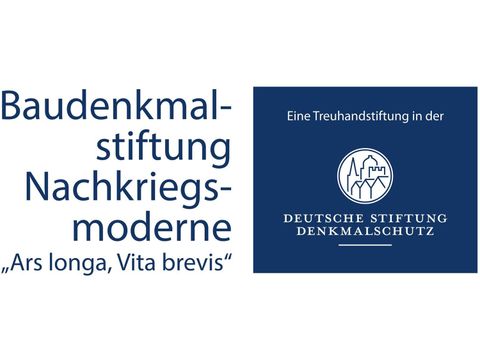 Logo DSD für "Baudenkmalstiftung Nachkriegsmoderne"