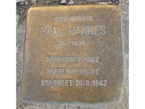 Stolperstein Paul Hannes