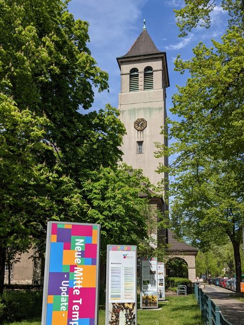 Update Wanderausstellung Kirchengemeinde Alt Tempelhof und Michael