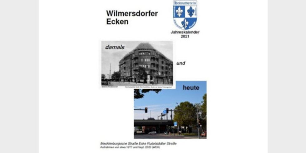 Kalender 2021 "Wilmersdorfer Ecken"