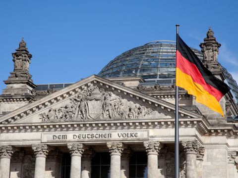 Reichstag von außen