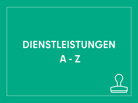 Dienstleistungen A - Z