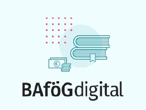 Bildvergrößerung: Logo zu BAföG digital