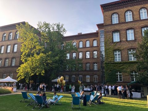 Sommerfest 2018, Gartenansicht