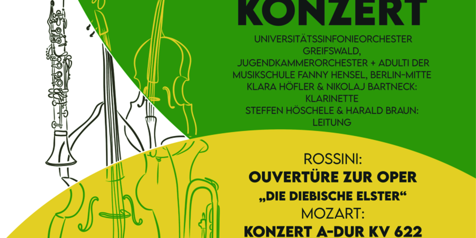 Plakat Jugend-Kammerorchester Pfingsten 2023