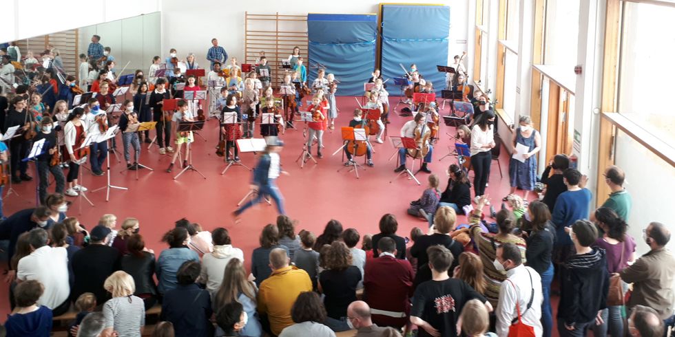 Ensembletag - Konzert des Kinderstreichorchesters 15-5-22
