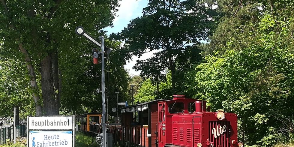 Parkeisenbahn in der Wuhlheide