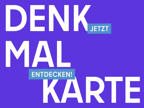 Plakatkampagne Teaser Denkmalkarte