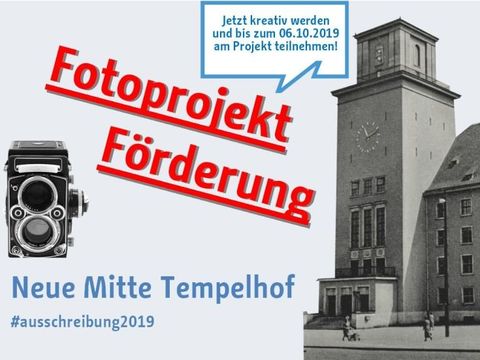 Bildvergrößerung: Plakat Fotoprojekt Förderung 2019