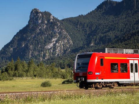 Mit der DB in die Ammergauer Alpen - vorbei am Kofel, dem Hausberg von Oberammergau