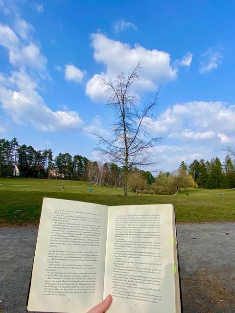 Bildvergrößerung: Buch auf im Fischtalpark