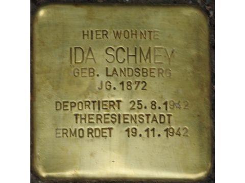 Stolperstein Ida Schmey