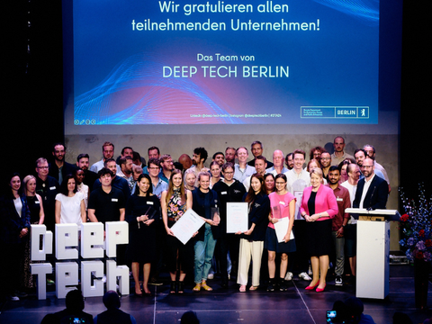 Die Gewinner:innen des Deep Tech Awards Berlin