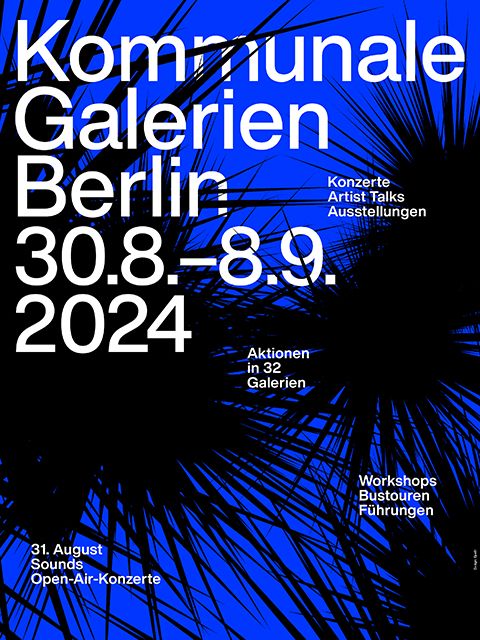 Kunstwoche der Kommunalen Galerien Berlin vom 30. August bis 8. September 2024