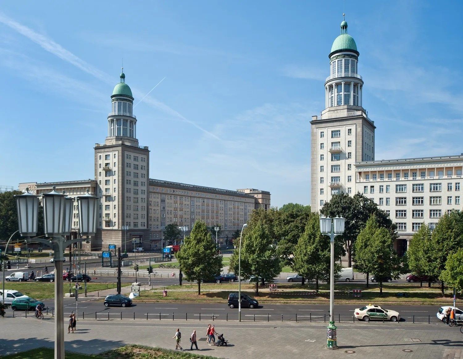 Frankfurter Tor auf der Karl-Marx-Allee