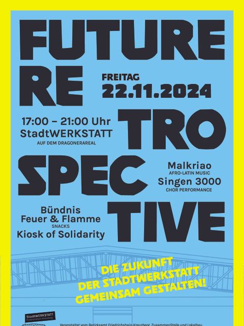 FutureRetroSpectiv Plakat