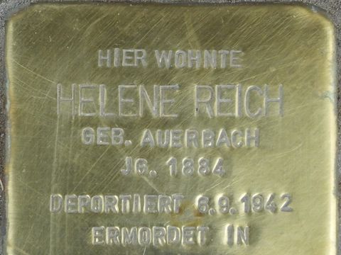 Stolperstein Helene Reich