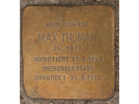 Stolperstein Max Thoman