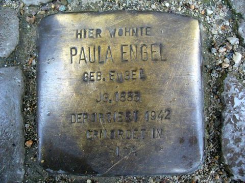 Stolperstein für Paula Engel