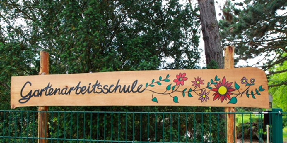 Gartenarbeitsschule_Schild