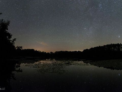 am Nachthimmel Sternenpark im Westhavelland