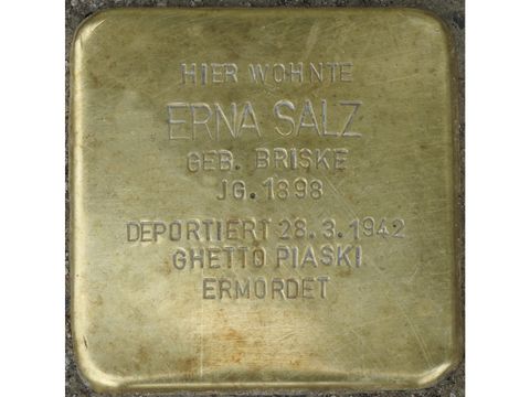 Stolperstein Erna Salz