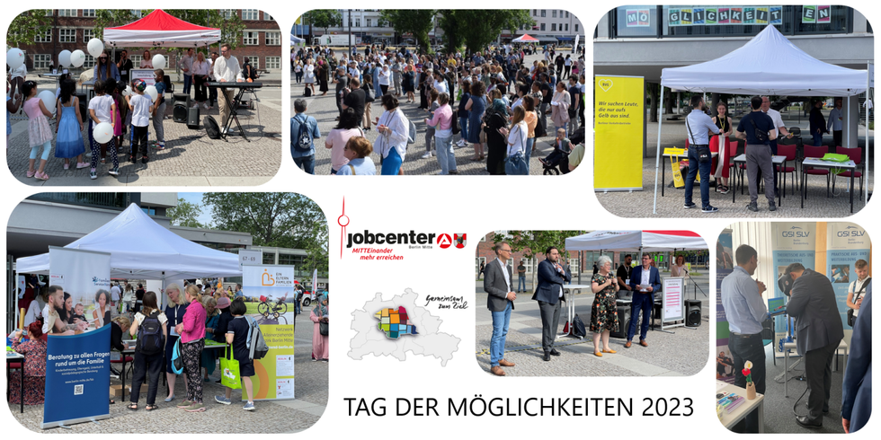 Tag der Möglichkeiten 2023 im Jobcenter Berlin Mitte