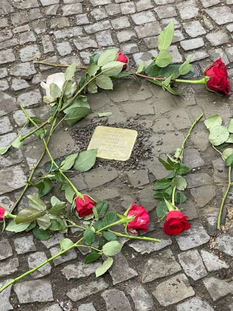 Stolperstein für Miszyslaw Nathanblut (1882-1942) vor dem Haus Kurstraße 3