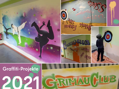 Bildvergrößerung: Graffiti-Projekt Grimau